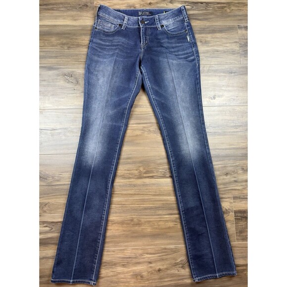 Silver Jeans | Suki Mid-Rise Baby Boot Cut Jean SZ 29/37 - Picture 1 of 7